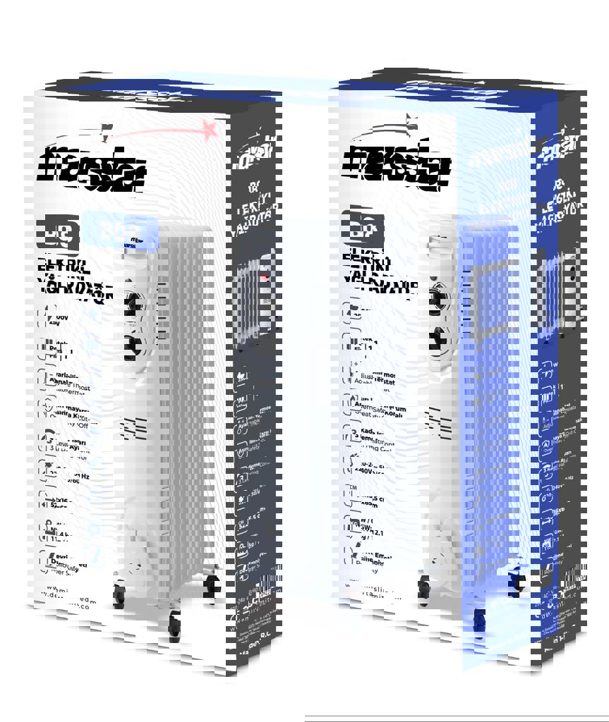 MARSSTAR ELEKTRIKLI YAGLI RADYATÖR SOBA *1