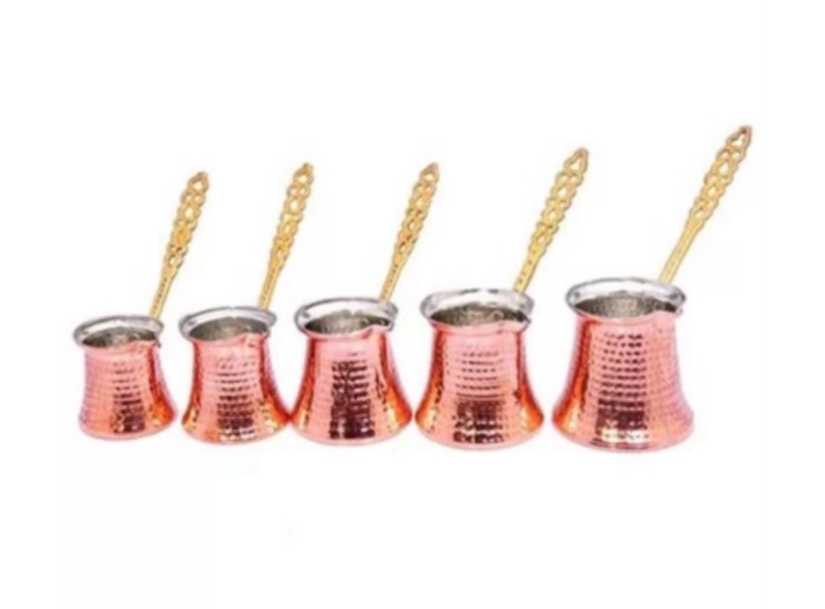 BAKIR 5LI CEZVE SET *25