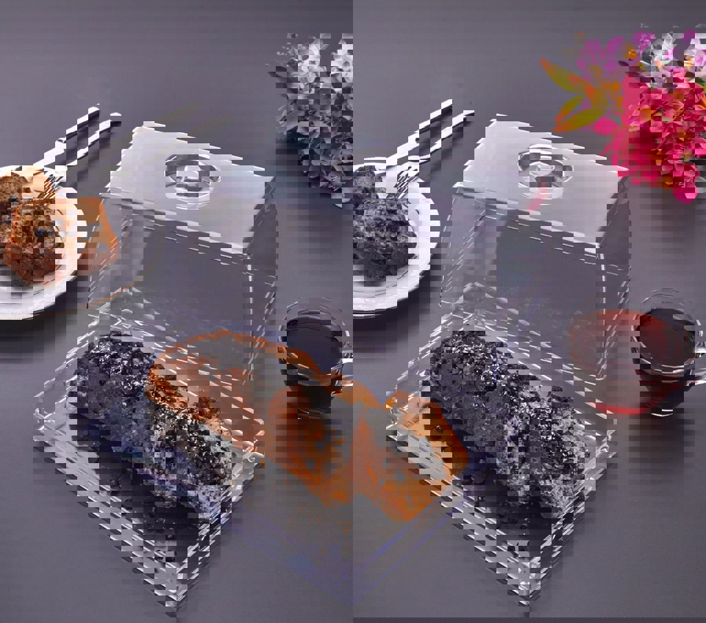 YOUR HOME KRISTAL DIKDÖRTGEN TEPSILI FANUS *24