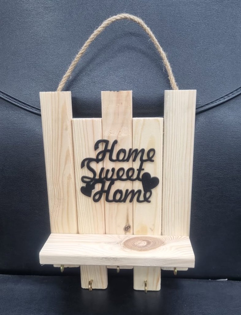 CRN ÇATISIZ AHSAP ASMALI ANAHTARLIK *30