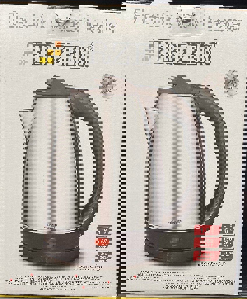 ERZEN ELEKTRIKLI INOX KETTLE *6