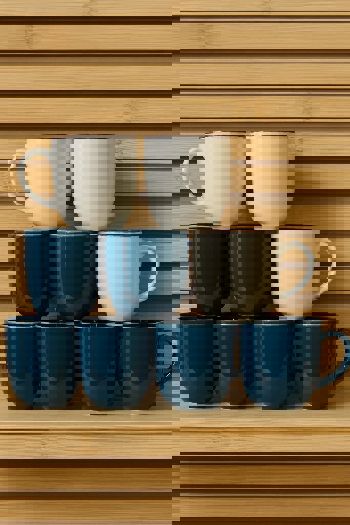 HOME PORLINE PORSELEN KUPA RENKLI FERRO *24