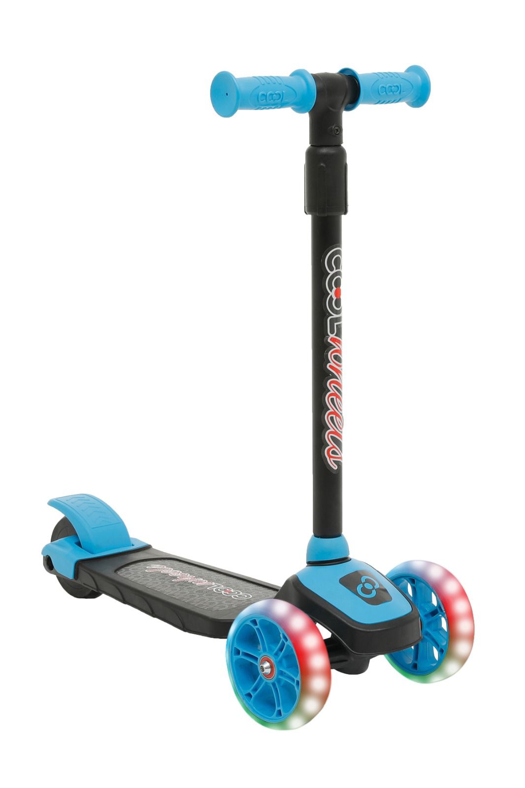 COOLWHEELS ISIKLI TWIST SCOOTER MAVI *8
