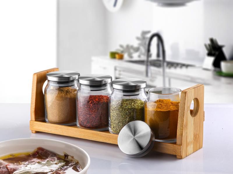 GÖNÜL ÇELIK KAPAK 4 LÜ BAHARATLIK SETI *8