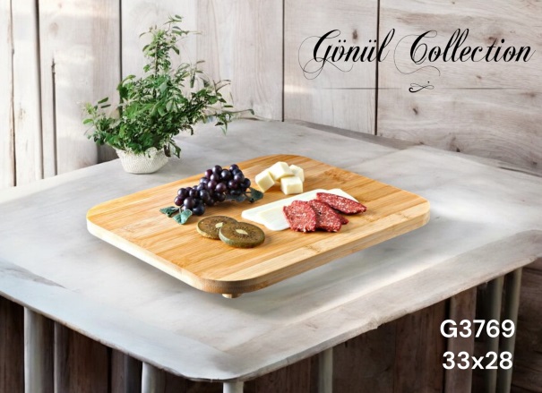 GÖNÜL BAMBU SUNUM 33X28X1.5 CM *24