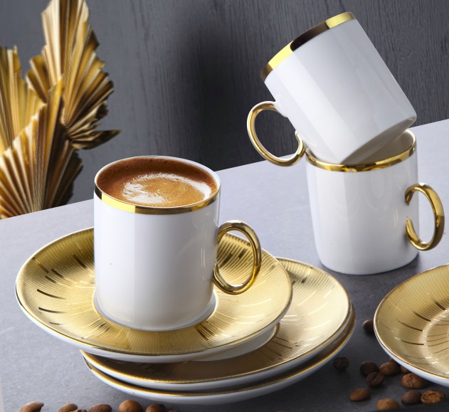 GÖNÜL PORSELEN 6 LI KAHVE FINCAN TAKIMI *12