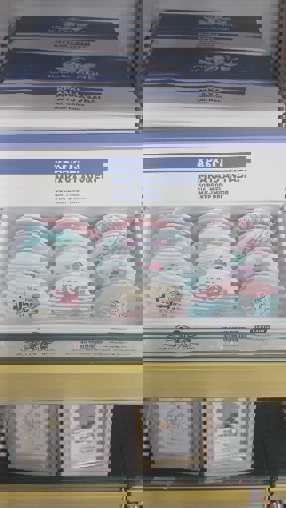 BOZ GOLDEN ANGEL PLASTIK OVAL CEP AYNASI PK12 *360