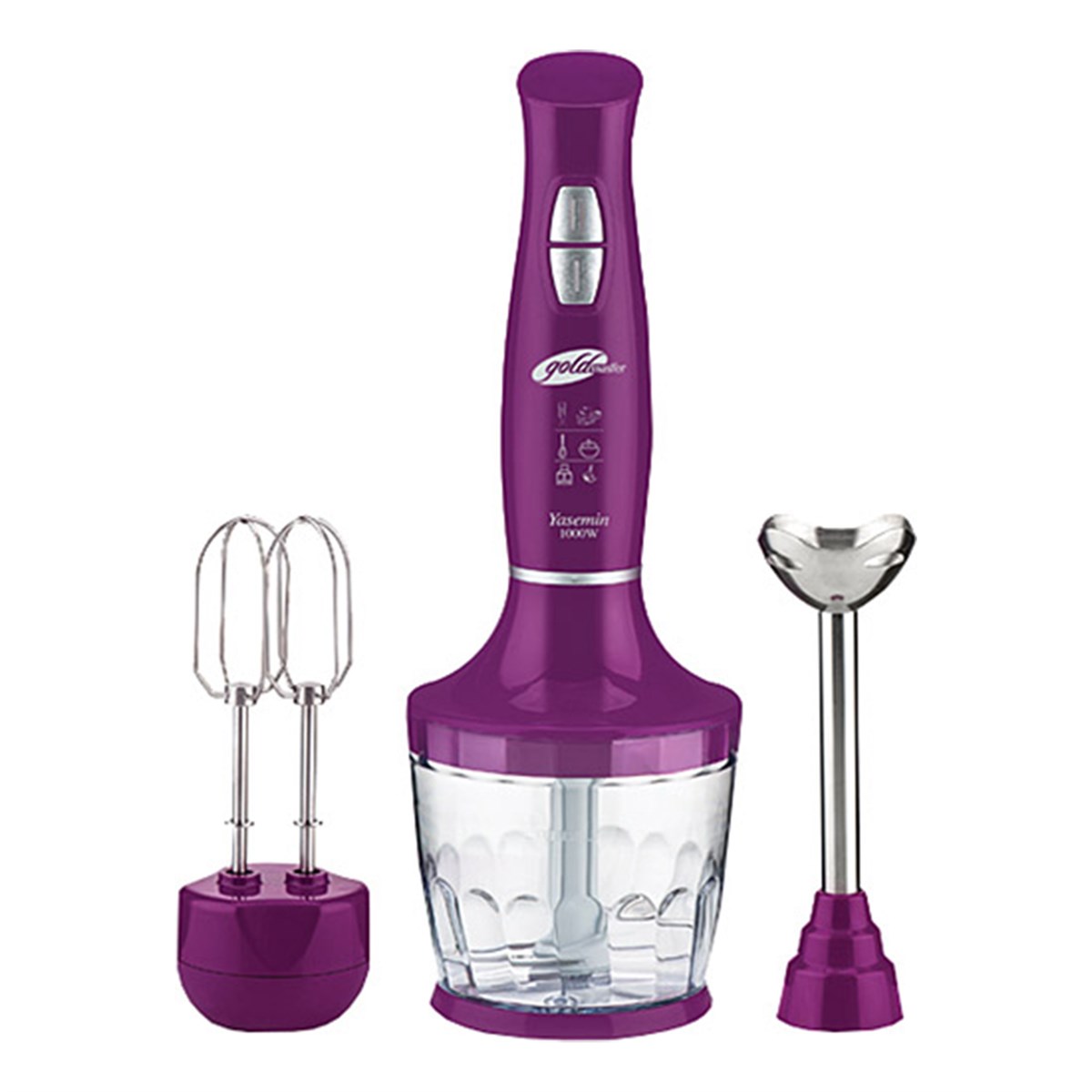 GOLDMASTER YASEMIN BLENDER SET *4