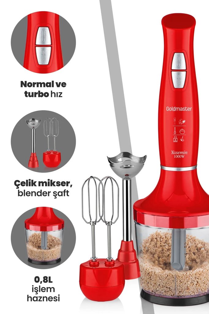 GOLDMASTER KITCHENMIX BLENDER SETI *12