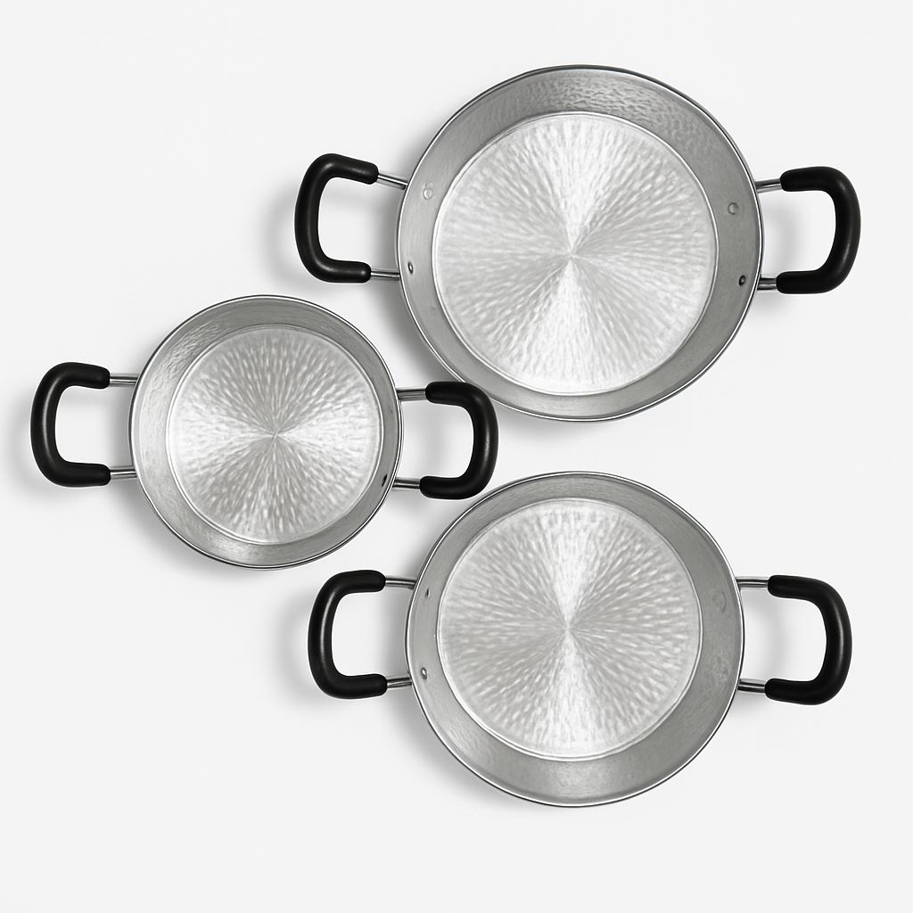 ALÜMINYUM 3 LÜ SAHAN *100