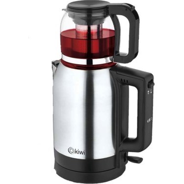 KIWI CAM DEMLIKLI INOX ÇAY MAKINESI *6