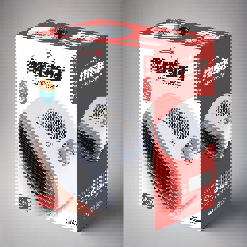 MARSSTAR KUTU FAN ISITICI SOBA *6