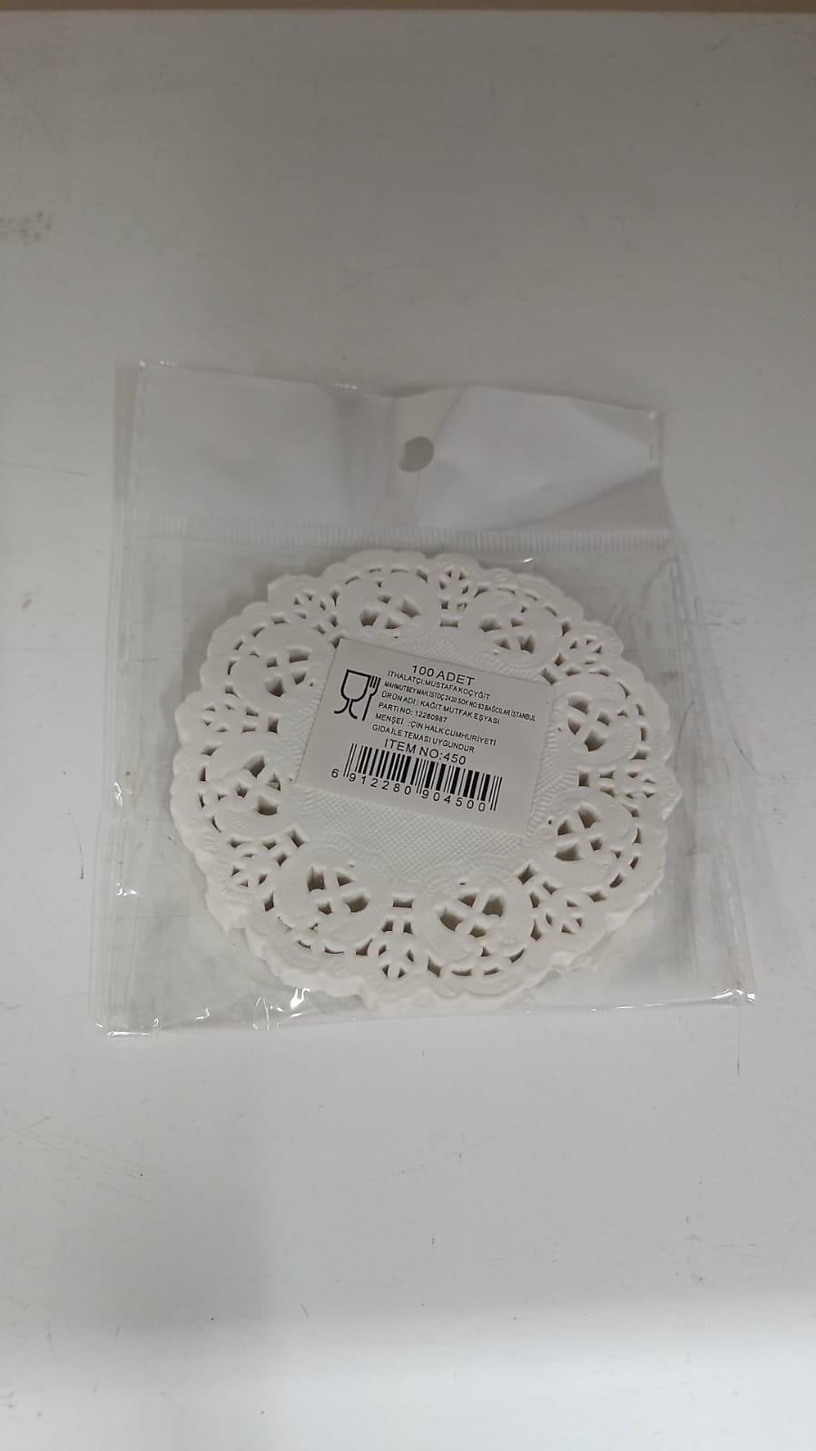 OSKAR KAGIT ÇAY ALTLIGI  100 LU *576