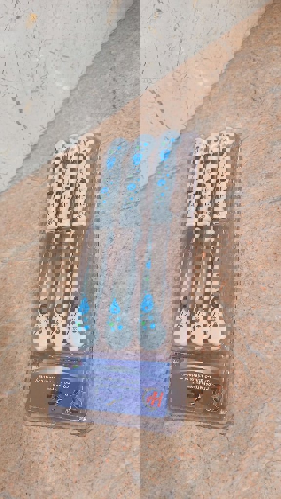 OSKAR 6 LI PUNTALI ÇIÇEKLI BIÇAK *240