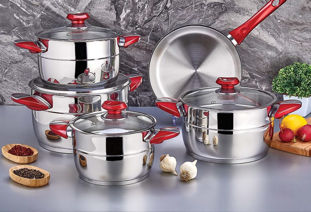 SAFINOX PRIMA 9 PARÇA TENCERE SETI BKLT. SAP *1