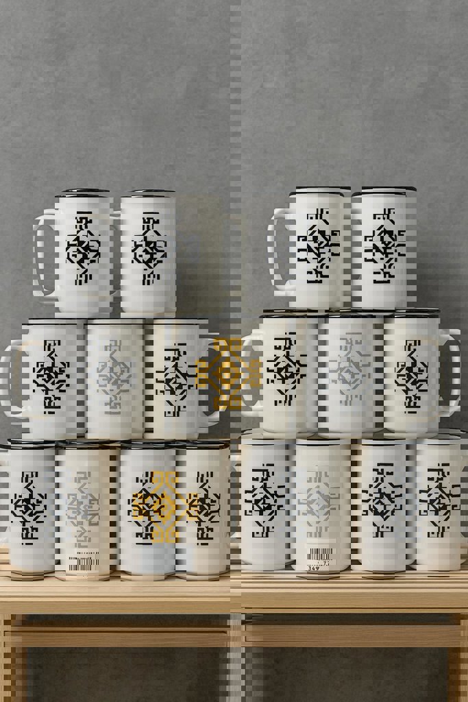 HOME PORSELEN KUPA HITIT BASKILI*24 