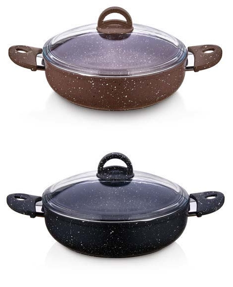 SAFLON GB 30 CM GRANIT BASIK TENCERE *6