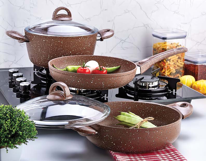 SAFLON GRANIT TENC. SETI 7 PRÇ. *1                