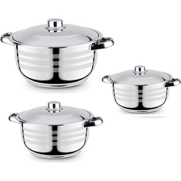 SEVAL TENCERE SETI 20-22-24 CM DERIN *2