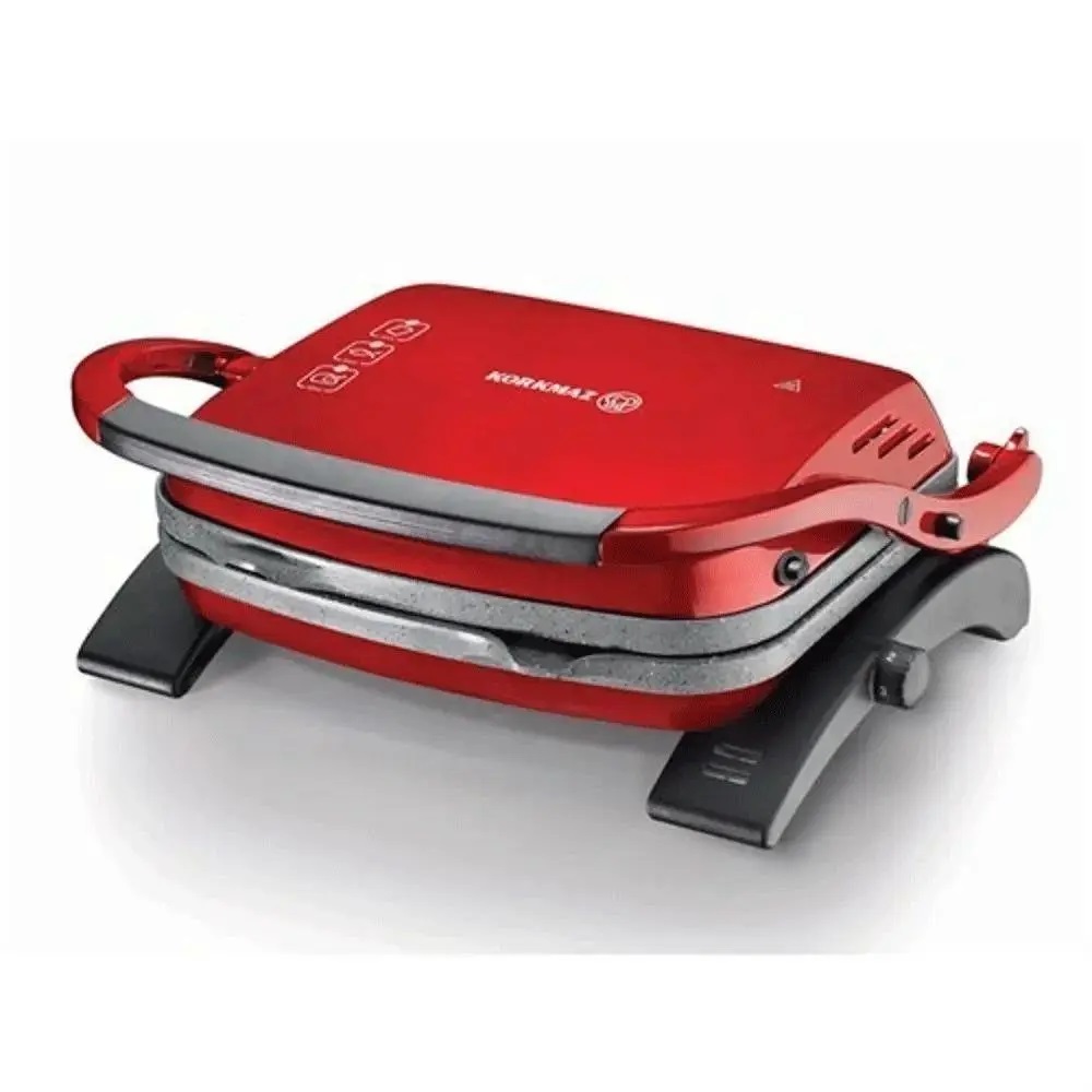 KORKMAZ TOSTKOLIK TOST MAKINESI KIRMIZI *2