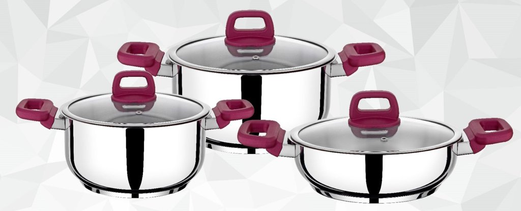 SOLE TENCERE SETI 6 PARÇA CAM KAPAK KEVSER  *4