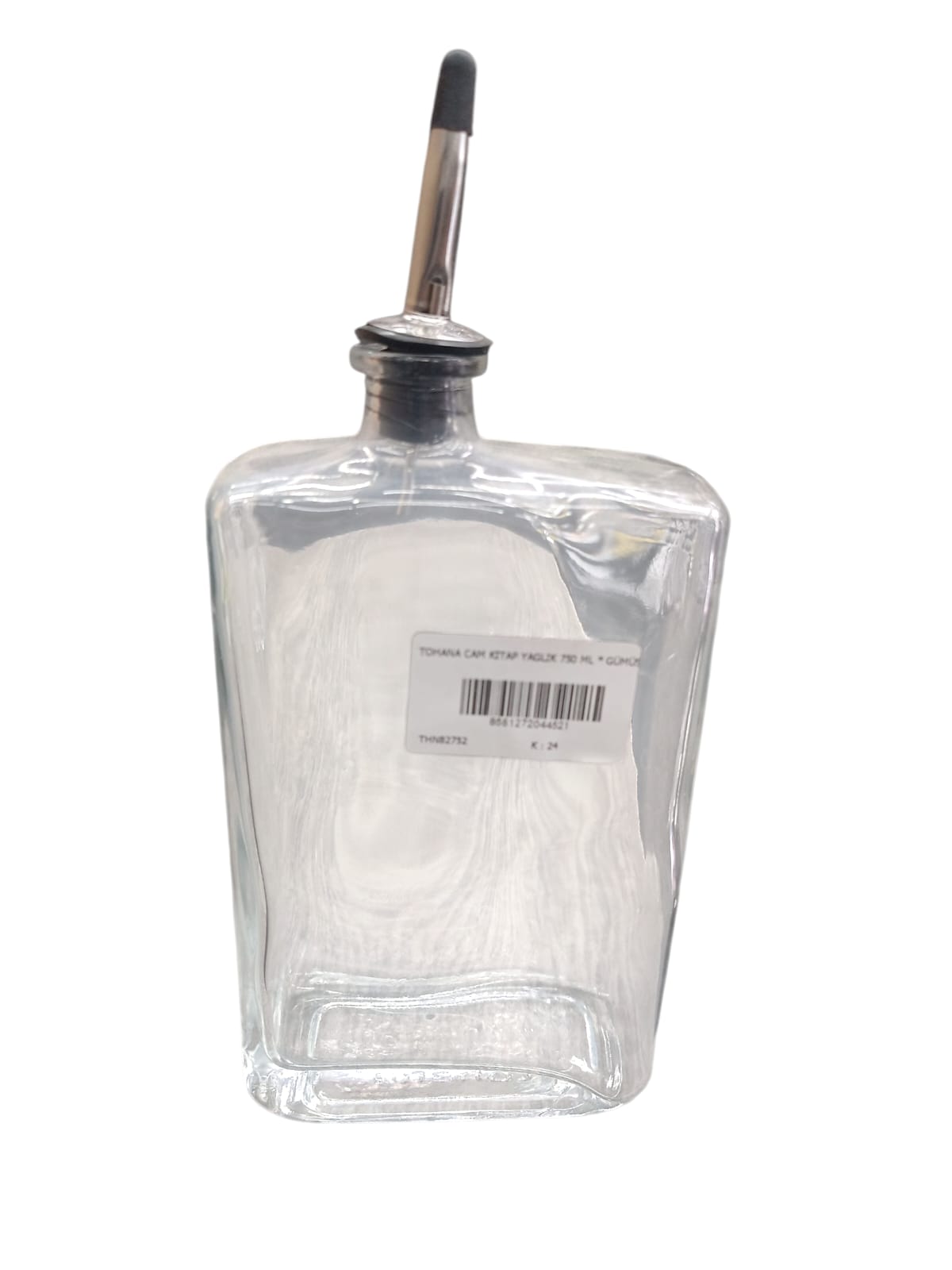 TOHANA CAM KITAP YAGLIK 750 ML * GÜMÜS *24