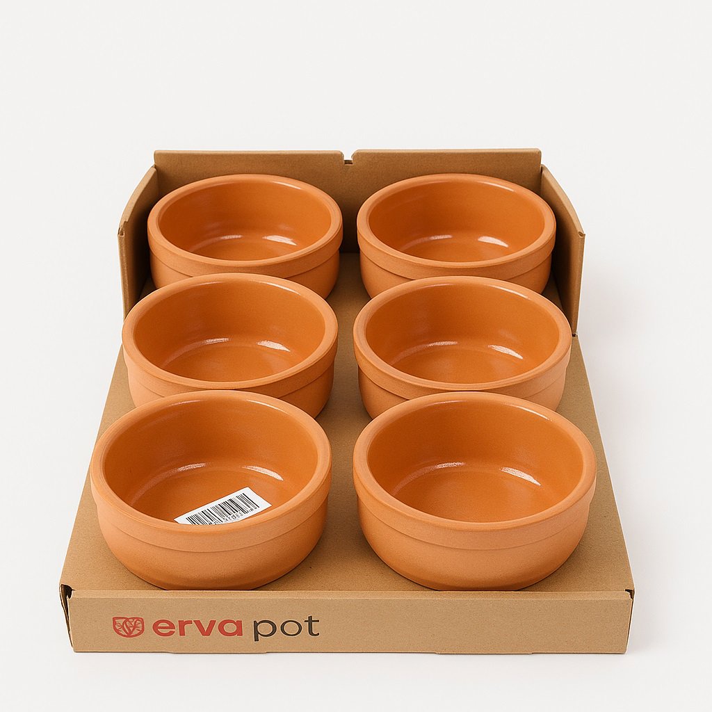 HOME TOPRAK GÜVEÇ PORSELEN SÜTLAÇ KABI 6LI *12