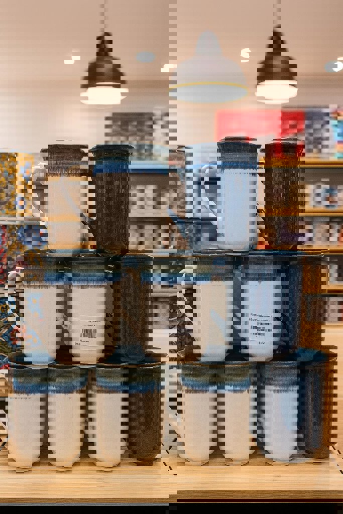 HOME PORLINE PORSELEN KUPA RENKLI TERRA *24