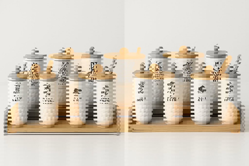 TUTKU BAMBU STANDLI 7LI BAHARAT SETI PERA *TT-10*6