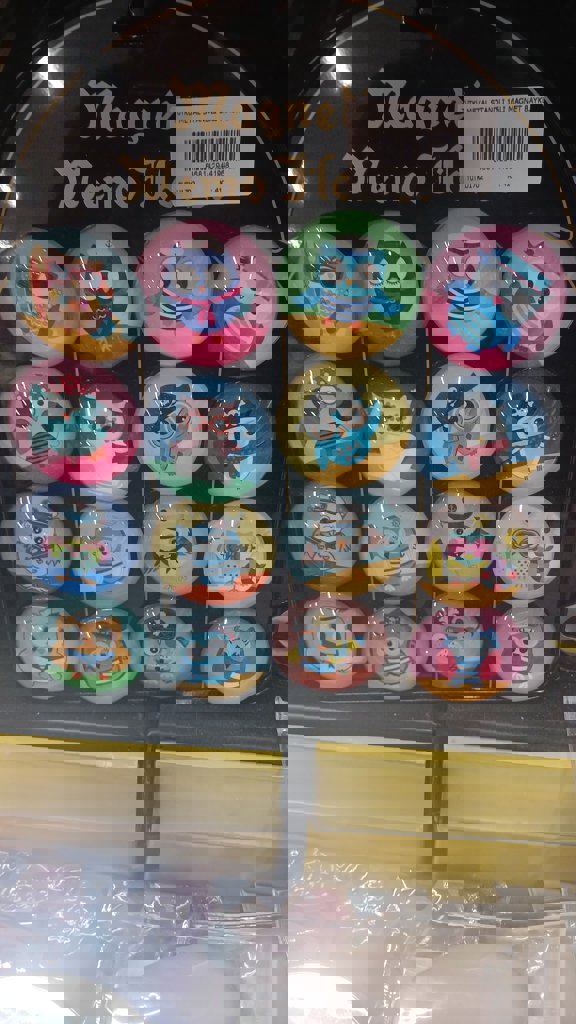 TUTKU METAL STANDLI 16LI MAGNET BAYKUS PKT:6  *41