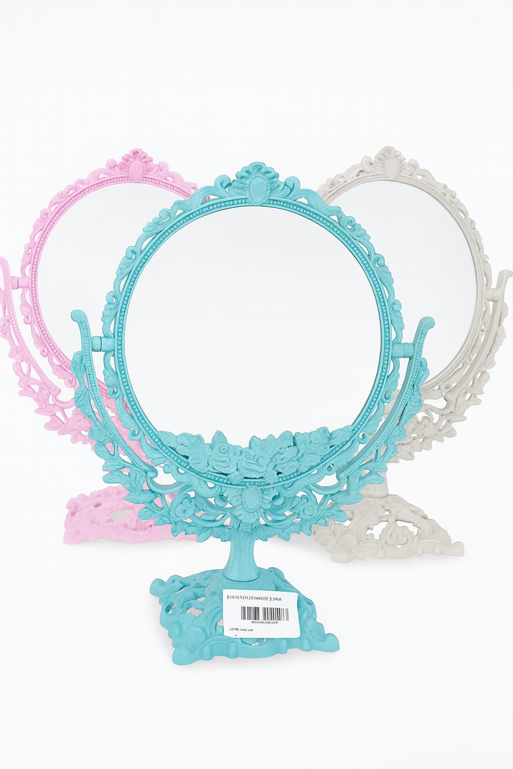 TUTKU PLASTK AYAKLI YUVARLAK AYNA BÜYÜK *3102* *36