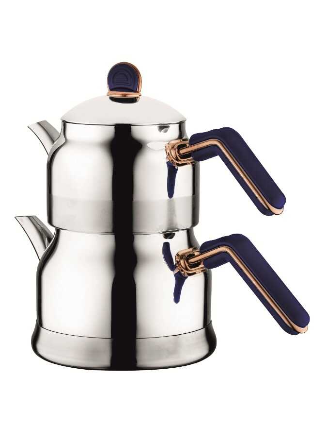 AKDENIZ TOMBIK ELIT ORTA MAVI ALTIN KULP ÇYDNLK *8