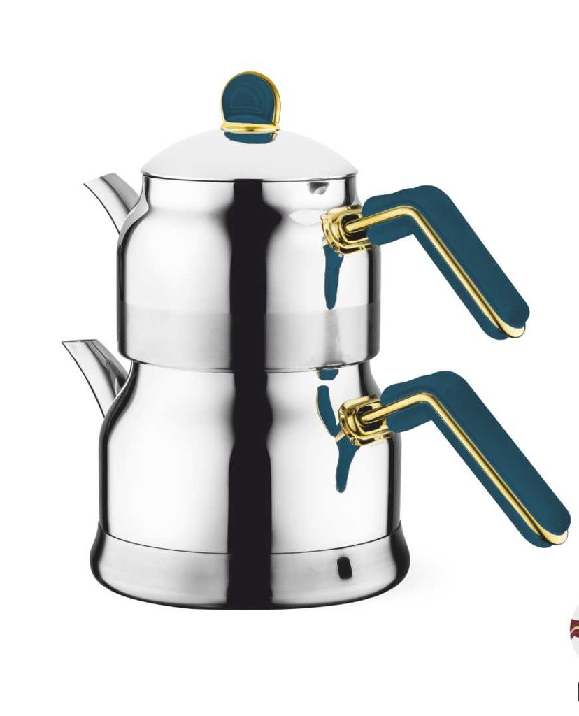 AKDENIZ TOMBIK AILE BOY ÇAYDANLIK YESIL BAKIR *8