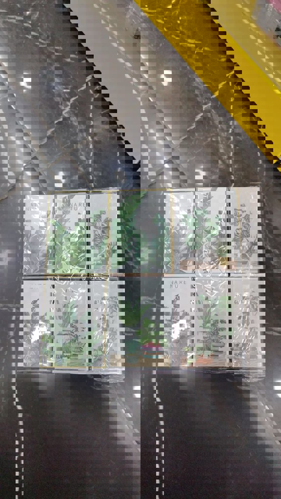 YAKUT HEDIYE KUTUSU DESENLI DIKDÖRTGEN 6 LI *240