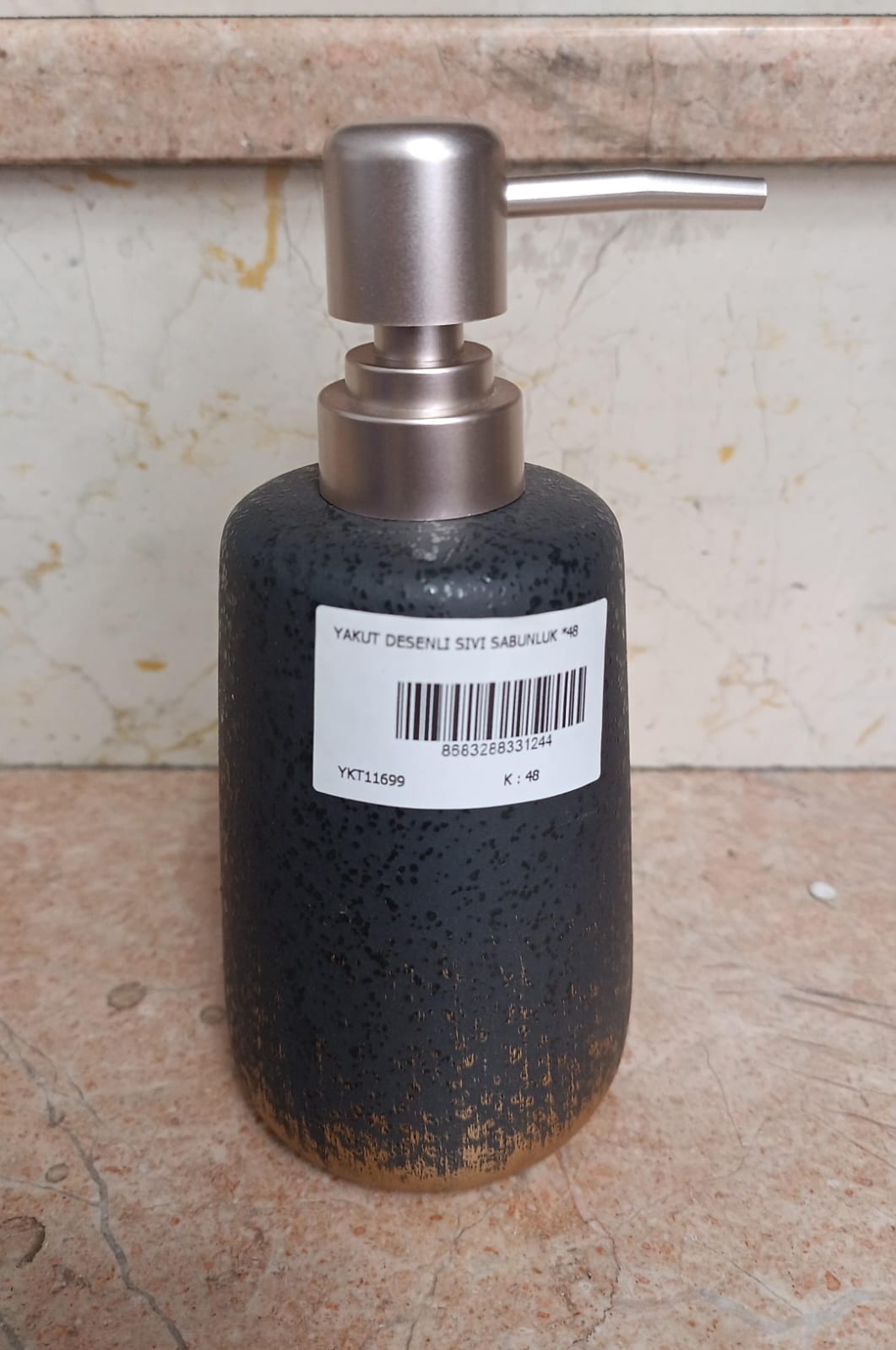 YAKUT DESENLI SIVI SABUNLUK *48