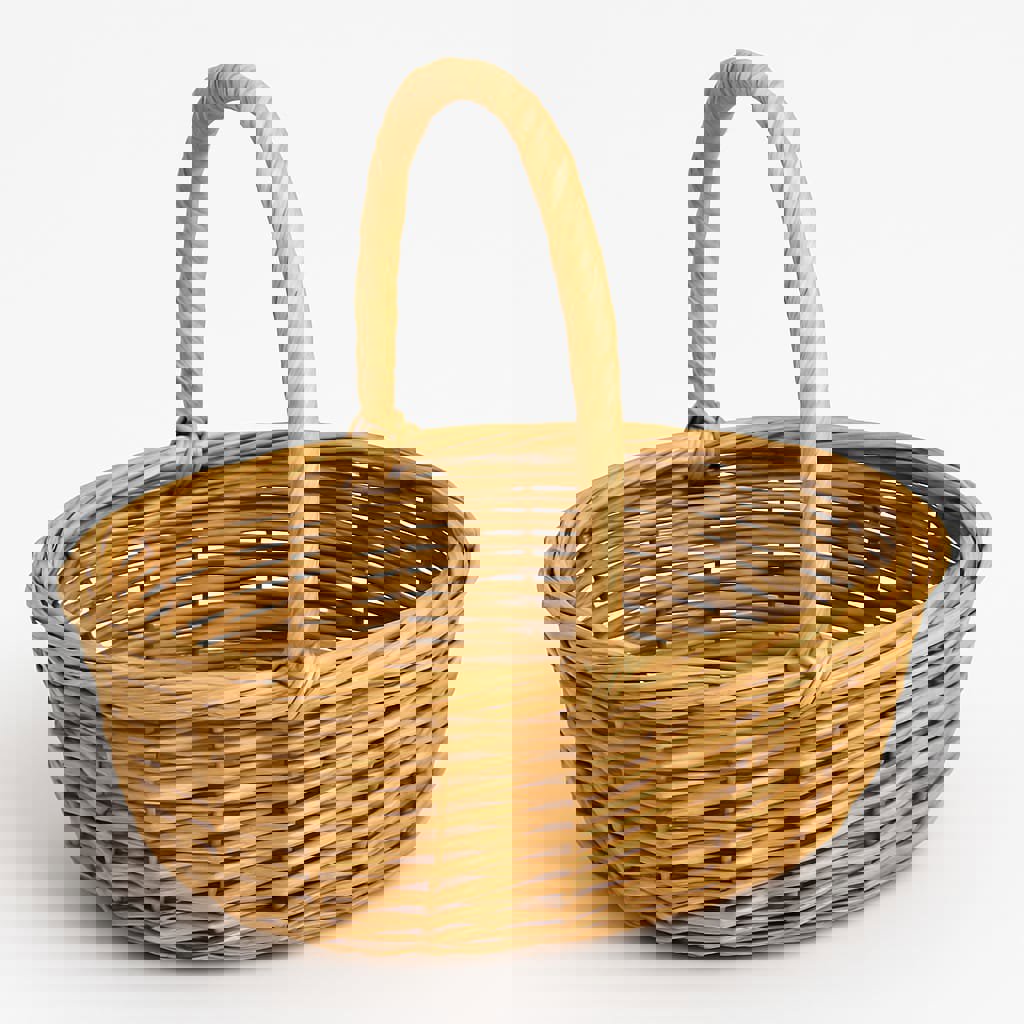 YAKUT MINI DEKORATIF OVAL SEPET *100