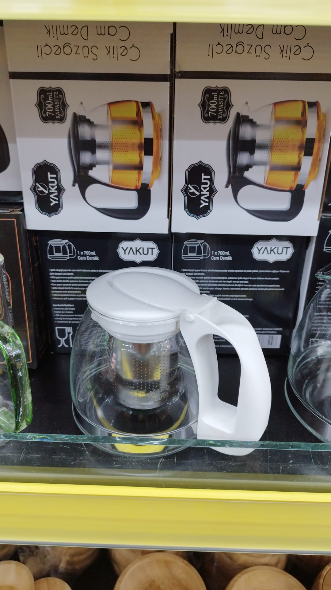 YAKUT DEMLIK KÜÇÜK 700 ML. *48