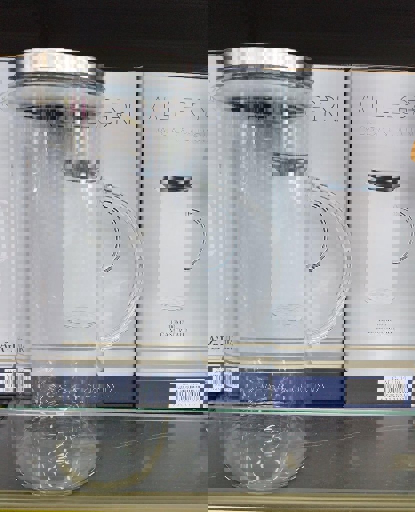 ALLEGRI 1200 ML METAL KAPAKLI BOROSILIKAT *12