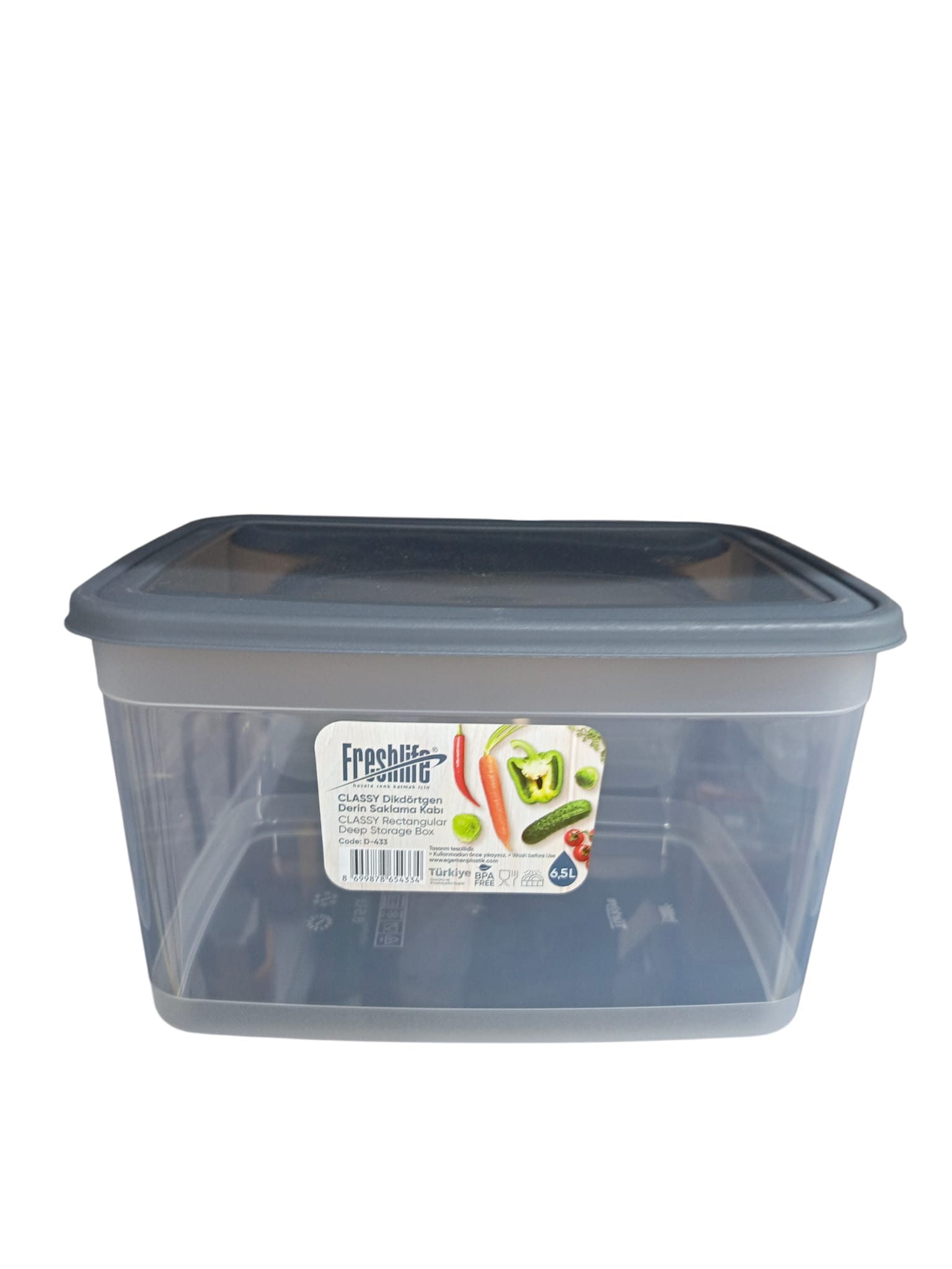 FRESHLIFE CLASSY DERIN DIKDÖRTGEN SAK. 6,5LT. *24