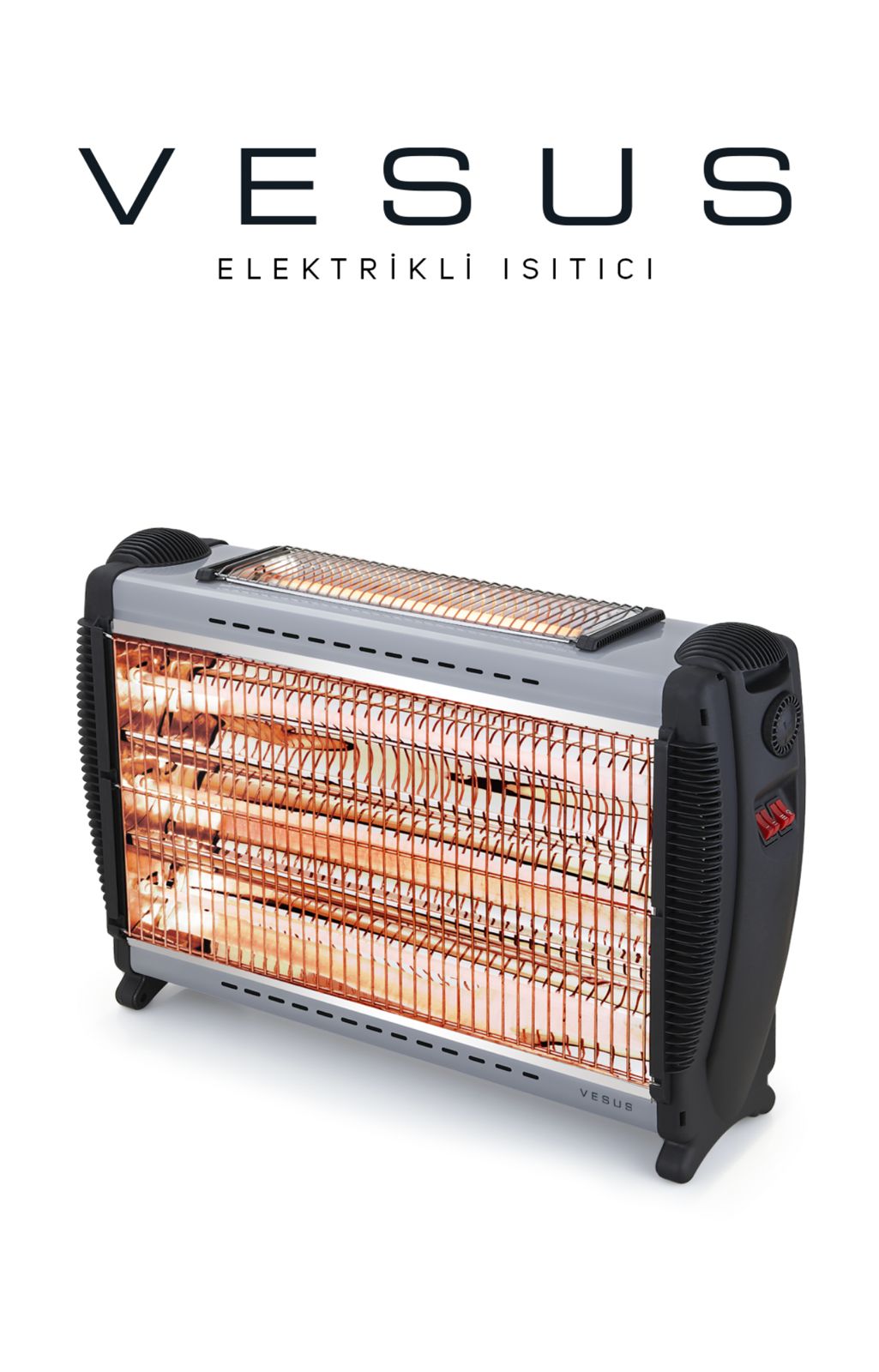 VESUS SÖMINE TIPI BUHARLI 2800W ISITICI SOBA *6