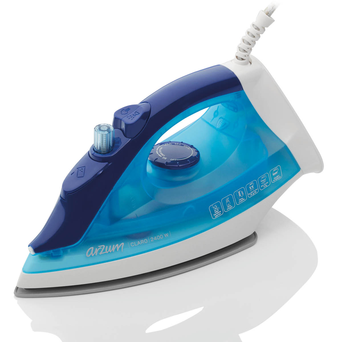 ARZUM CLARO 2400W  BUHARLI ÜTÜ *6